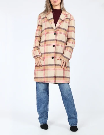 Palton Jacqueline de Yong, mix culori