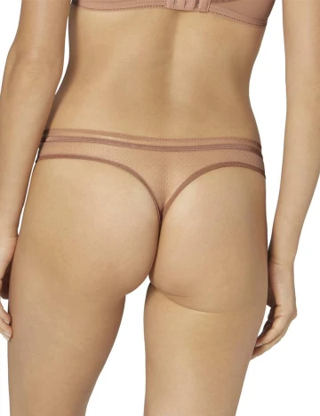 Chilot tanga Triumph, piersica, 44 Portocaliu