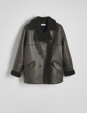 
						Palton Reserved, verde