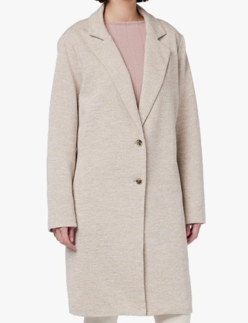 
						Palton Only Carmakoma, crem