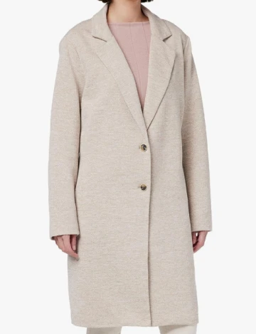 Palton Only Carmakoma, crem