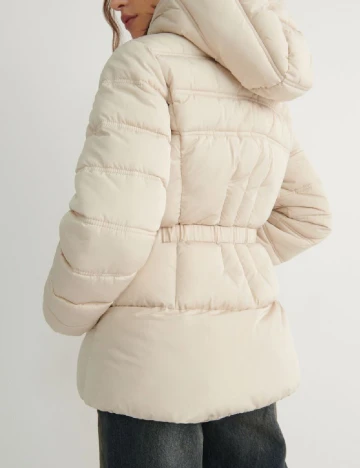 Geaca Reserved, crem