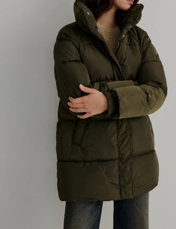 Geaca Reserved, verde