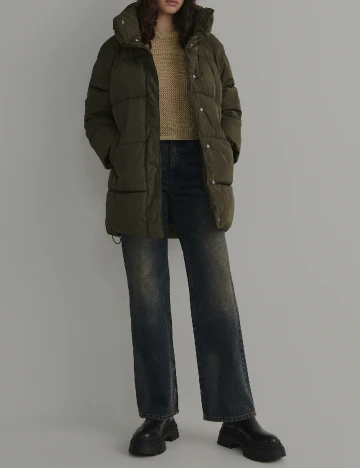 Geaca Reserved, verde