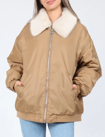 Geaca Oversize Vero Moda, maro