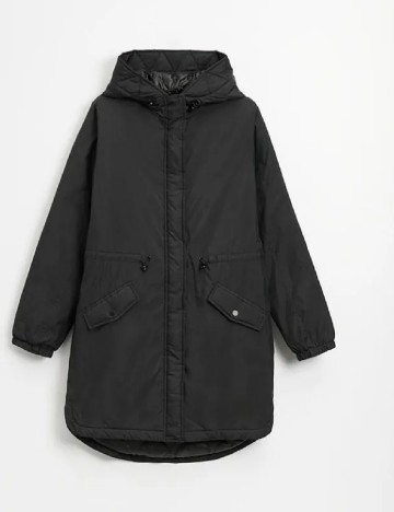 
						Geaca House Brand, negru