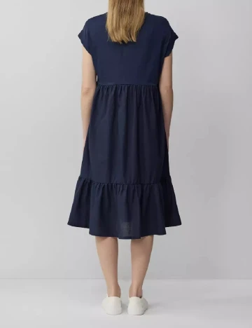 Rochie medie s.Oliver, bleumarin inchis