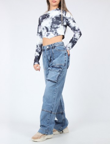 Blugi SHEIN, albastru