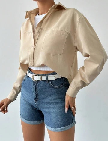 Camasa SHEIN, crem