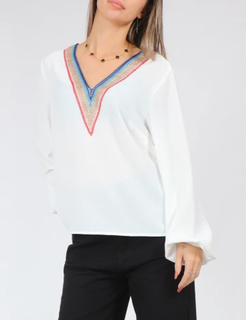 Bluza SHEIN, alb