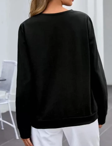 Bluza SHEIN, negru