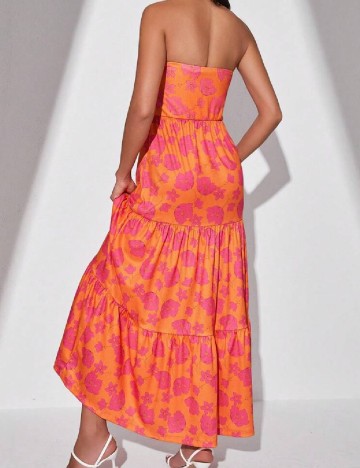 Rochie lunga SHEIN, portocaliu