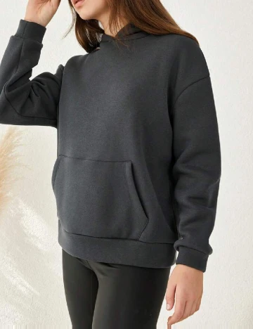 Hanorac Shein Kids, gri