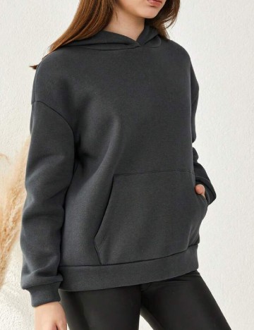 Hanorac Shein Kids, gri