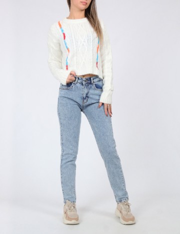 
						Blugi SHEIN, albastru