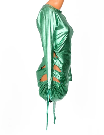 Rochie scurta Vegas, verde