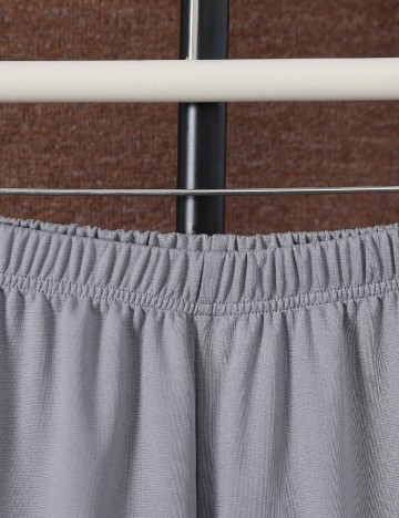 Compleu Shein Kids, gri/negru