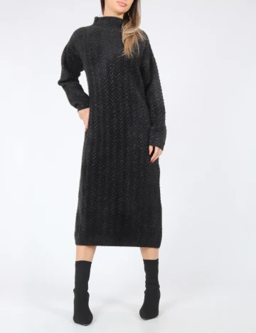 Rochie medie SHEIN, negru