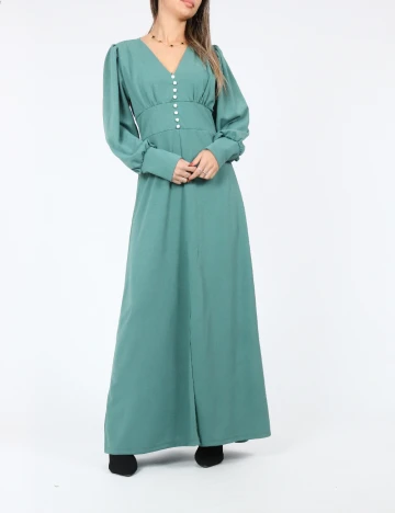 Rochie lunga SHEIN, verde