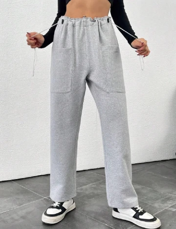 Pantaloni SHEIN, gri