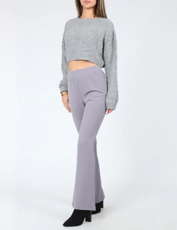 Bluza SHEIN, gri deschis