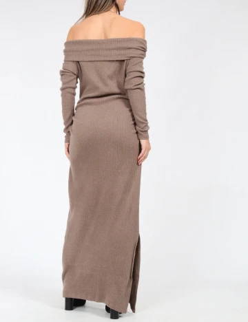 Rochie lunga SHEIN, maro