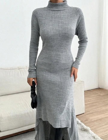 Rochie lunga SHEIN, gri