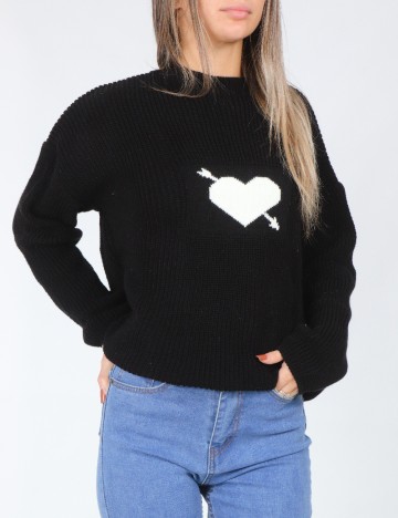 Pulover SHEIN, negru