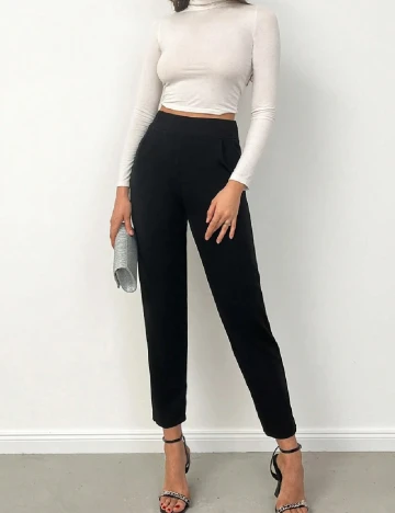 Pantaloni SHEIN, negru