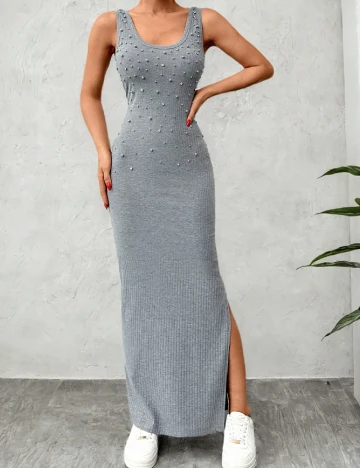 Rochie lunga SHEIN, gri