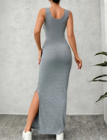 Rochie lunga SHEIN, gri