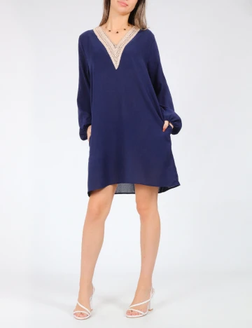 Rochie scurta SHEIN, bleumarin