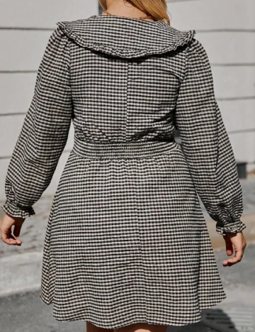 Rochie scurta SHEIN, maro