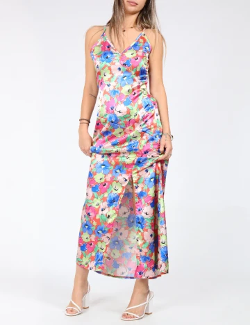 Rochie lunga SHEIN, mix culori