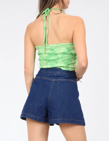 Pantaloni scurti SHEIN, albastru