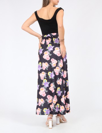 Rochie lunga SHEIN, floral print