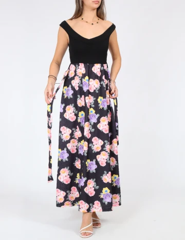 Rochie lunga SHEIN, floral print