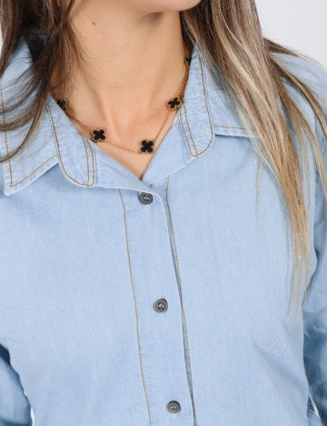 Rochie medie SHEIN, albastru