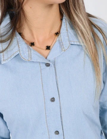 Rochie medie SHEIN, albastru