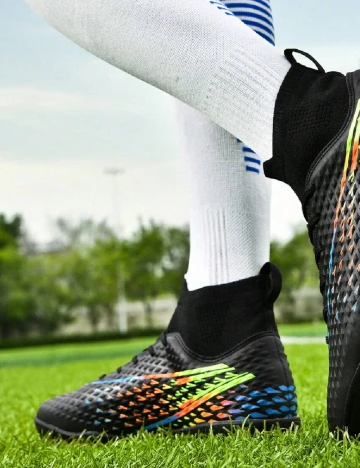 Ghete de fotbal SHEIN, negru