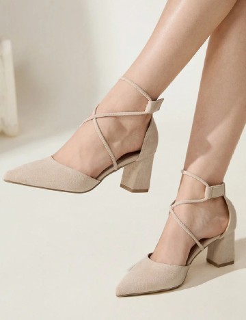 Pantofi Cuccoo, crem