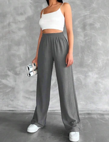 Pantaloni SHEIN, gri