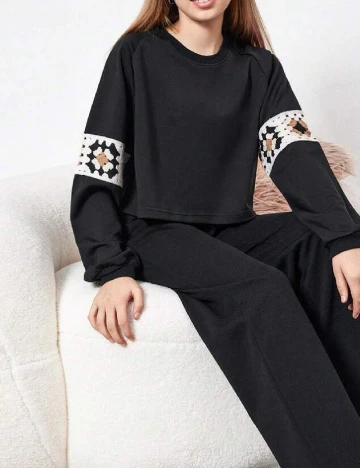 Compleu Shein Kids, negru