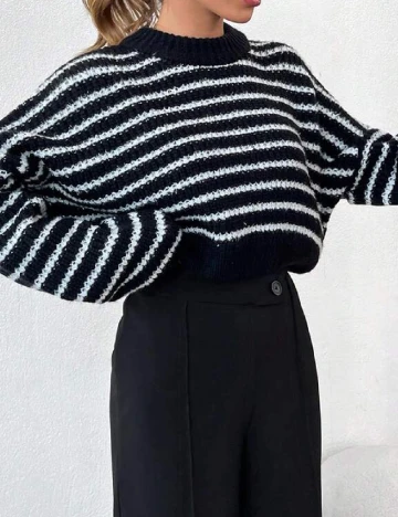 Pulover SHEIN, negru