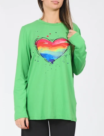 Bluza SHEIN, verde