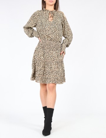 Rochie scurta SHEIN, animal print