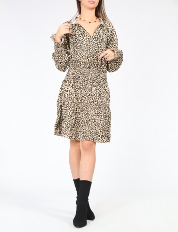 Rochie scurta SHEIN, animal print
