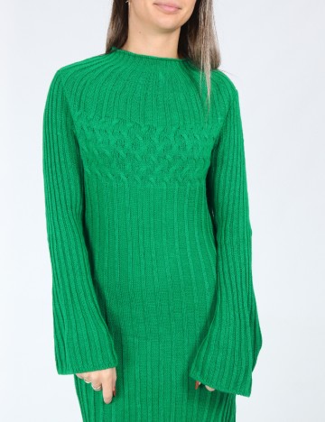 Rochie medie SHEIN, verde