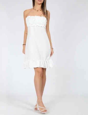 Rochie scurta SHEIN, alb