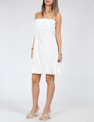 Rochie scurta SHEIN, alb